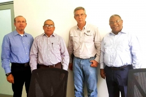 El ingeniero Marino Su&aacute;rez Jor&aacute;n, director ejecutivo de INDOCAFE y T&eacute;cnicos de esta instituci&oacute;n visitan ICAFE de Costa Rica