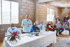 Director INDOCAFE participa en encuentro de socializaci&oacute;n con autoridades provinciales de San Jos&eacute; de Ocoa