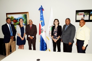 Misi&oacute;n Agencia Francesa de Desarrollo Visitan Despacho Director de INDOCAFE