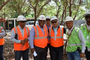 DIRECTOR EJECUTIVO DE INDOCAFE VISITA PROYECTO PUNTA CATALINA PARA REVISAR PROGRAMA DE SIEMBRA DE CAF&Eacute; EN PERAVIA